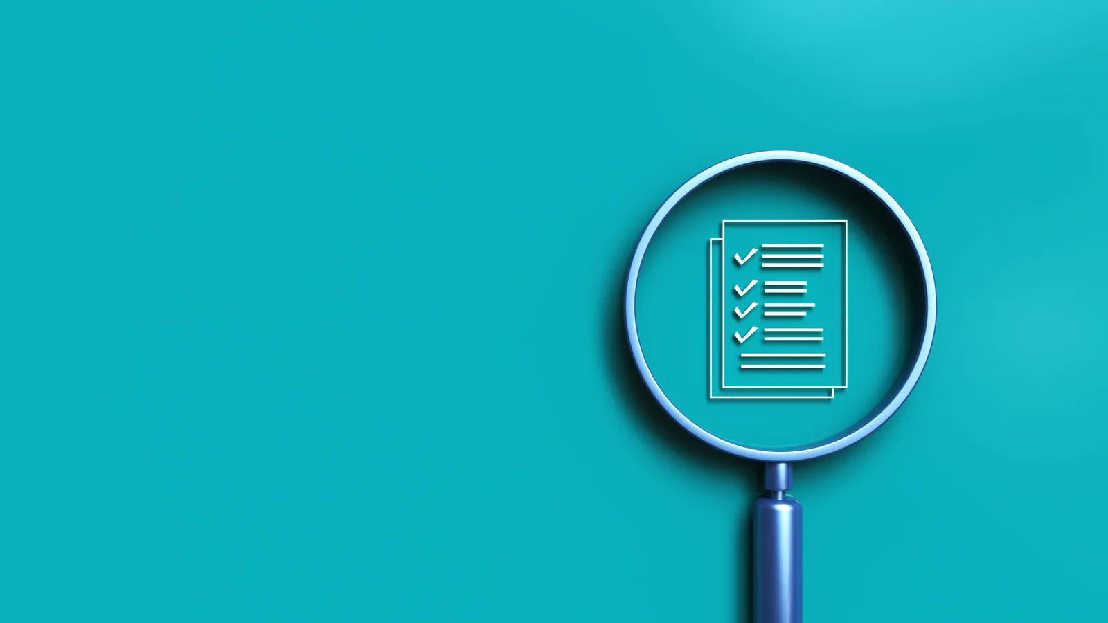 Executives reviewing financial and risk documents