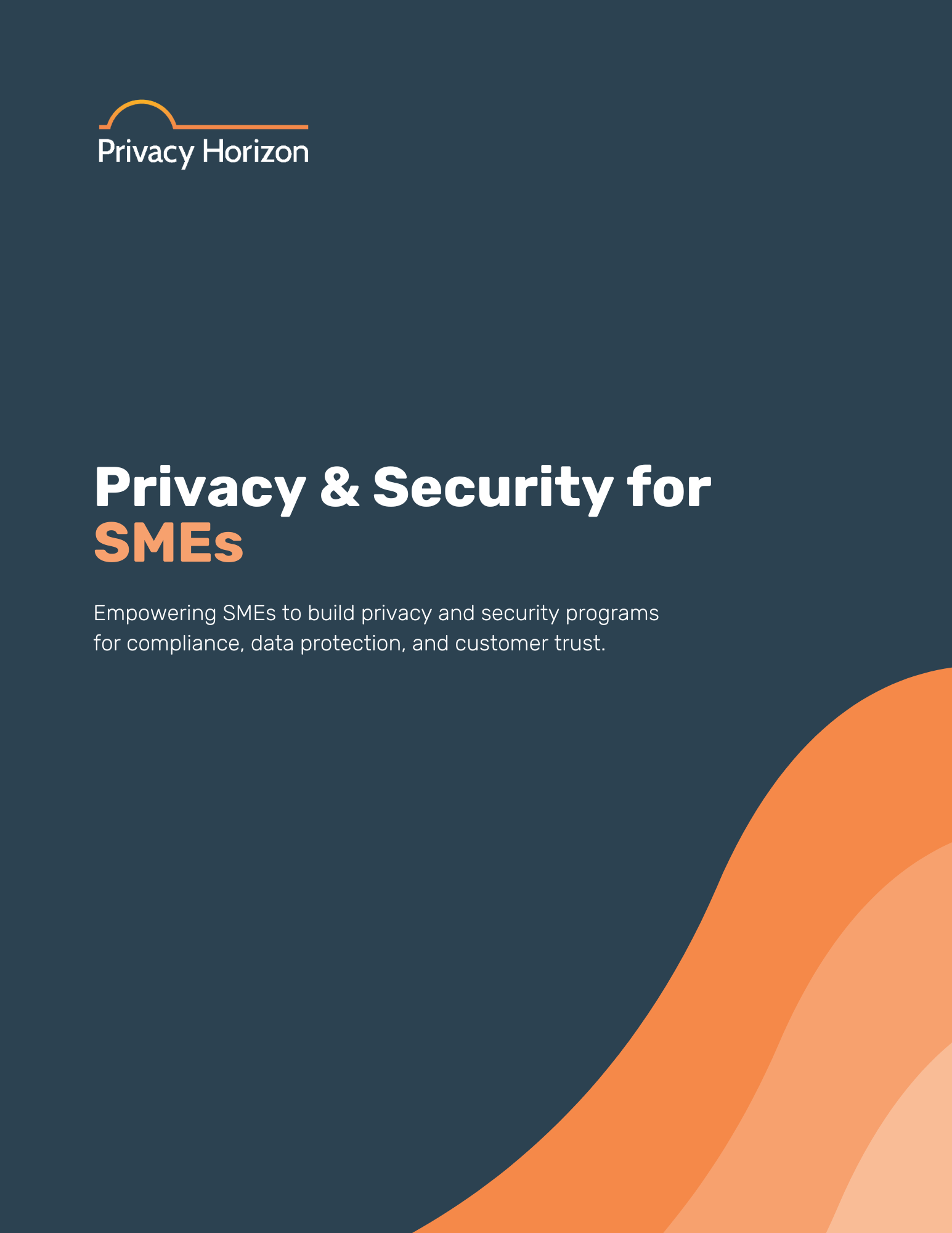 Privacy and Security for SMEs guide cover