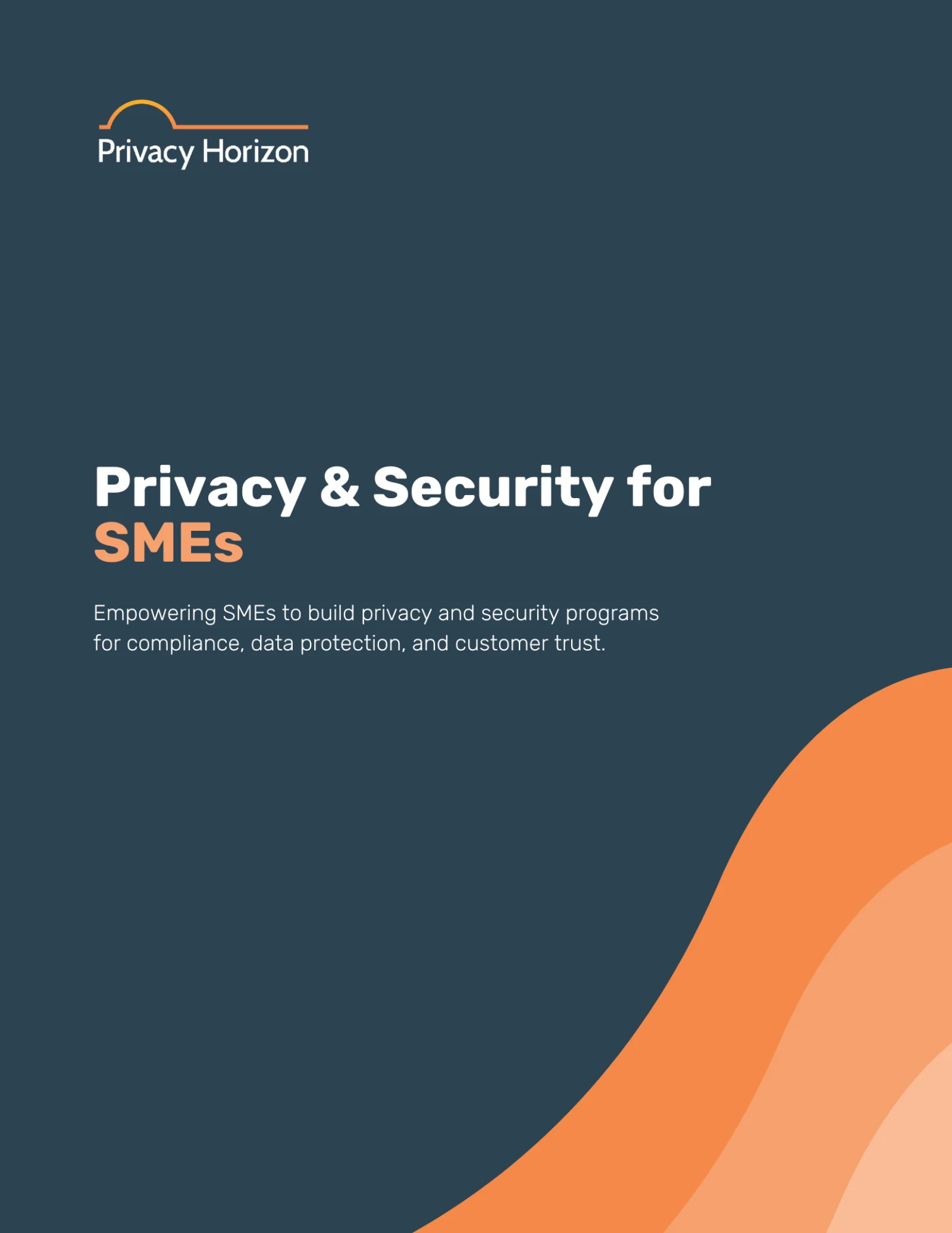 Privacy and Security for SMEs guide cover